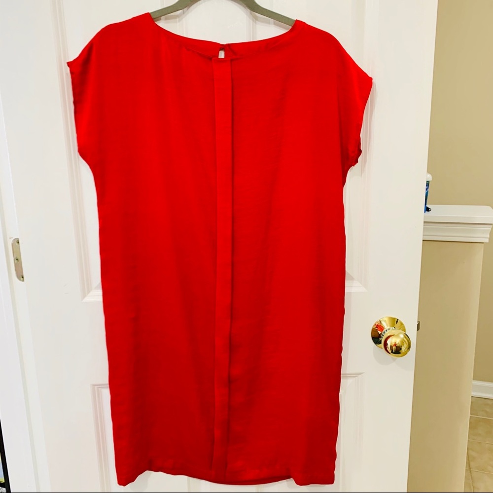 SOLD — Bright Red Dress by Mango - Size S